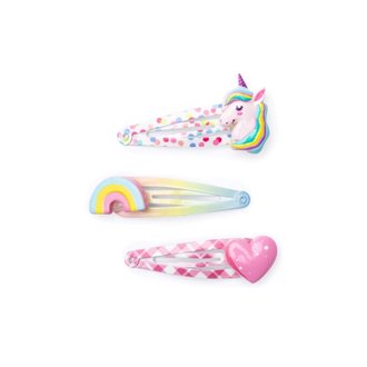 Unicorn Cutie Hairclips Set 88080