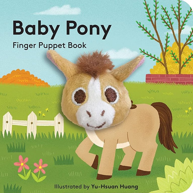 Baby Pony Finger Puppet Board Book