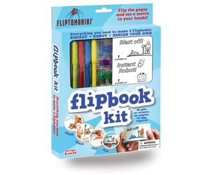 Flipbook Kit - Rocket & Robot