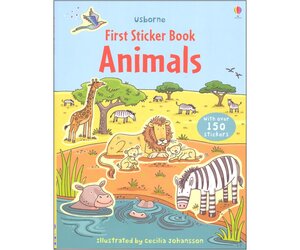 Usborne sticker book Wild Animals シールブック Usborne sticker book Wild Animals シールブック First Sticker