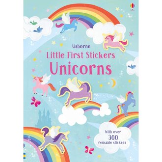 Usborne Books Little Stickers Unicorns