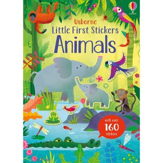 Usborne Books Little Stickers Animals