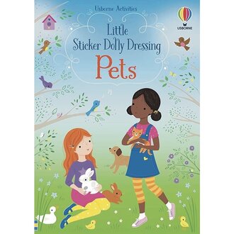 Usborne Books Little Sticker Dolly Dressing Pets