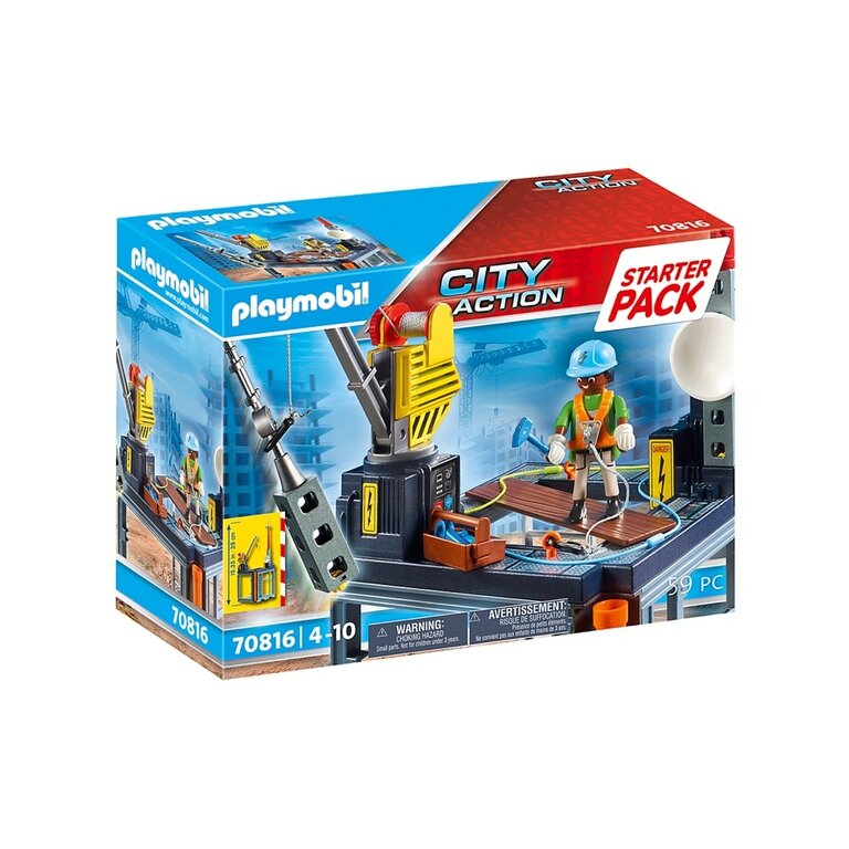 Playmobil Playmobil Construction Site Starter 70816