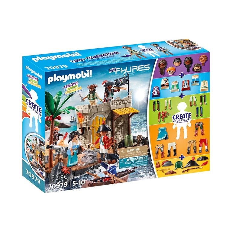 Playmobil Playmobil My Figures: Pirate's Island 70979