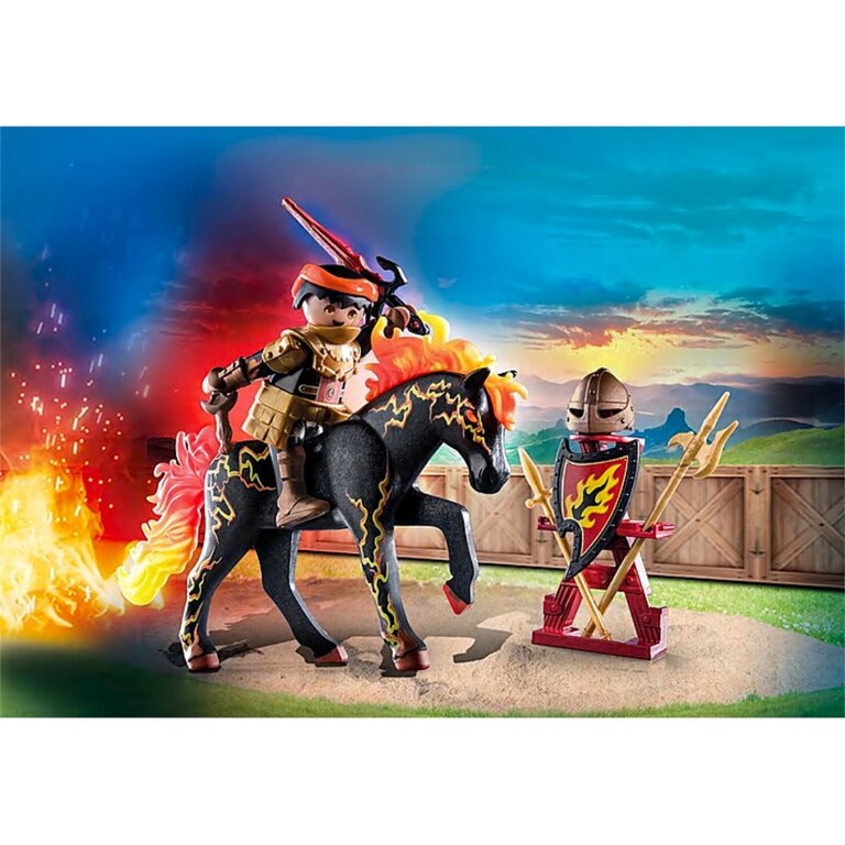 Playmobil Playmobil Novelmore Burnham Raiders- Fire Knight 71213