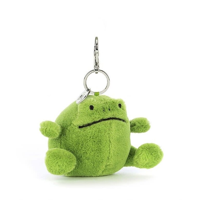 Jellycat Ricky Rain Frog Bag Charm Keychain