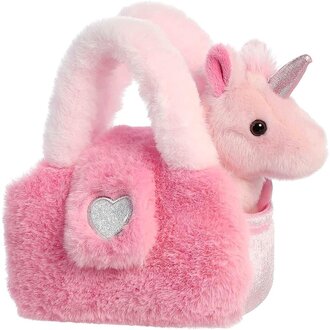 Aurora Plushy Pink Unicorn Fancy Pal