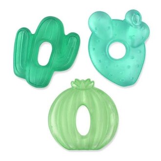 Cutie Coolers 3pc Water Cactus Teether