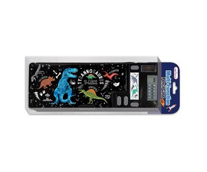 PENCIL CASE MUST 22.5X11.5CM 3CASES DINO