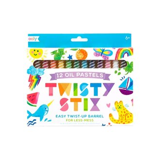 Ooly Twisty Stix 12 Oil Pastels
