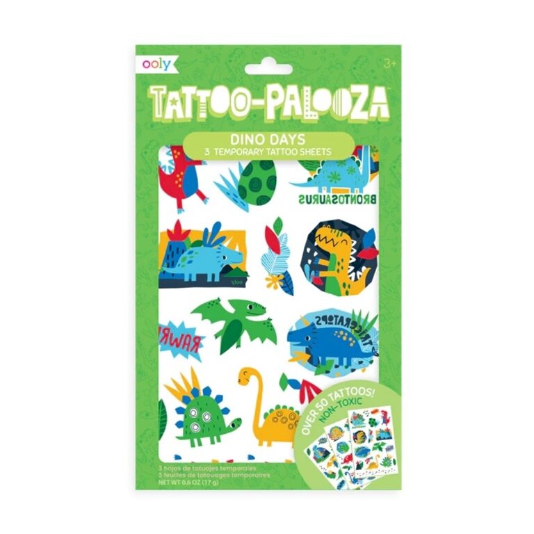 Ooly Tattoo-Palooza Dino Days