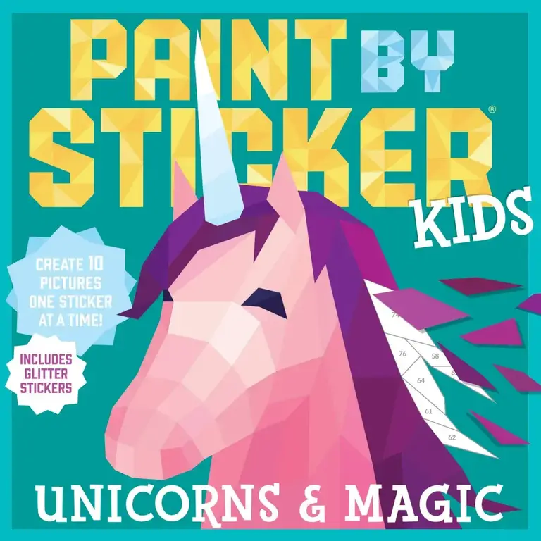 Paint by Sticker Kids Unicorns & Magic