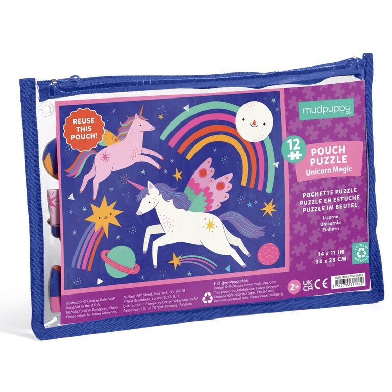 Unicorn Magic 12pc Pouch Puzzle