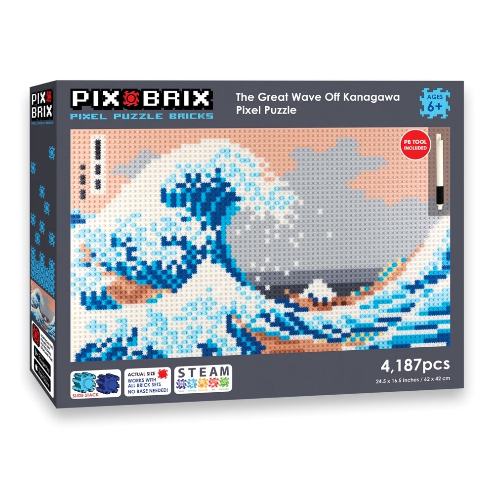 Pix Brix The Great Wave - Mildred & Dildred