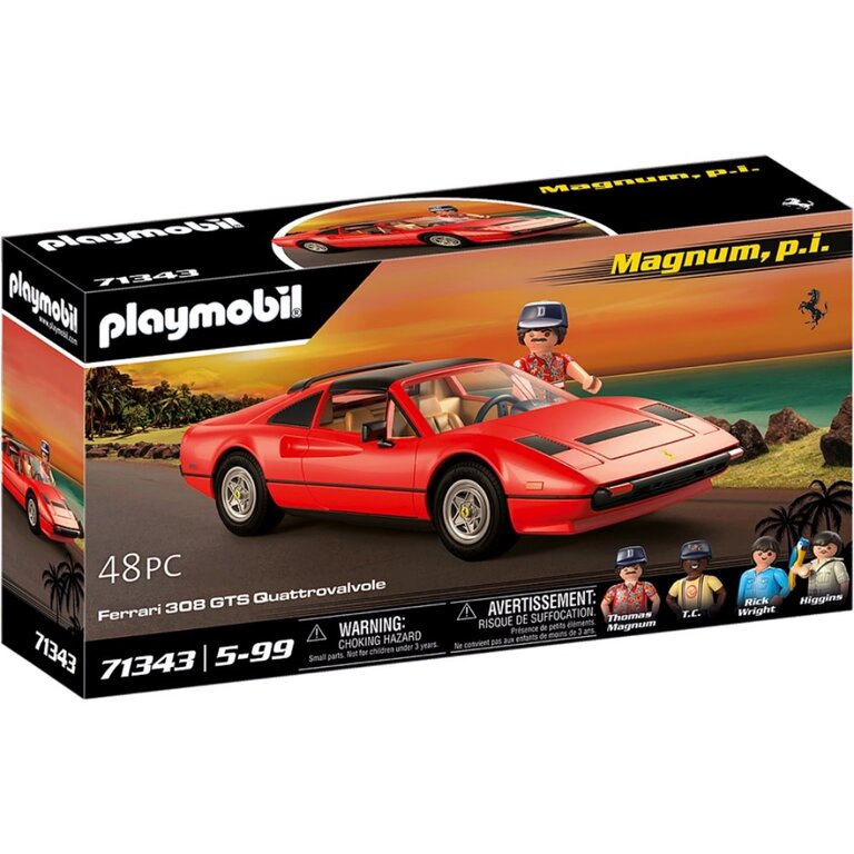 Playmobil Playmobil Magnum P.I. Ferrari 308 GTS Quattrovalvole 71343
