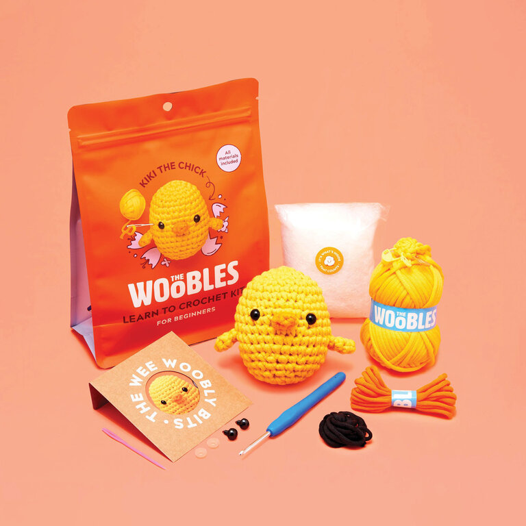 The Woobles Kiki the Chick Beginner Crochet Set