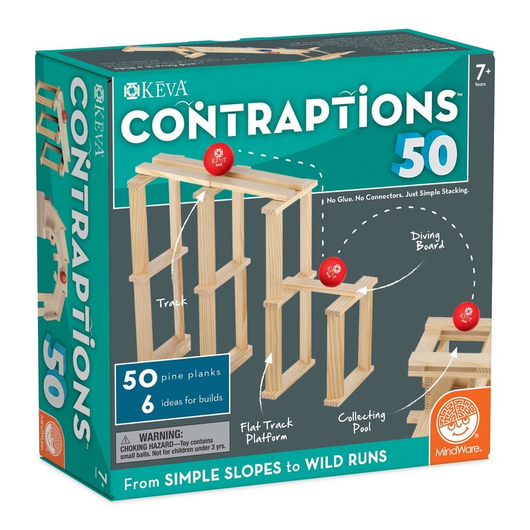 Keva Contraptions 50 Plank Set (Pine)