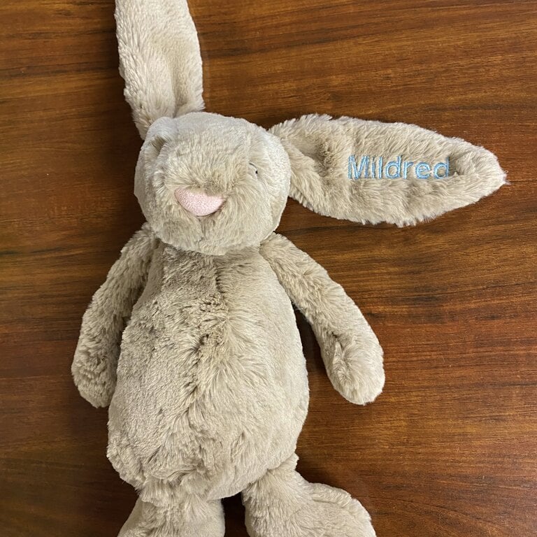 Jellycat Custom Embroidery