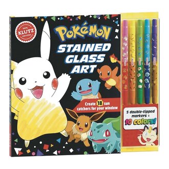 Klutz Pokemon Stained Glass Art