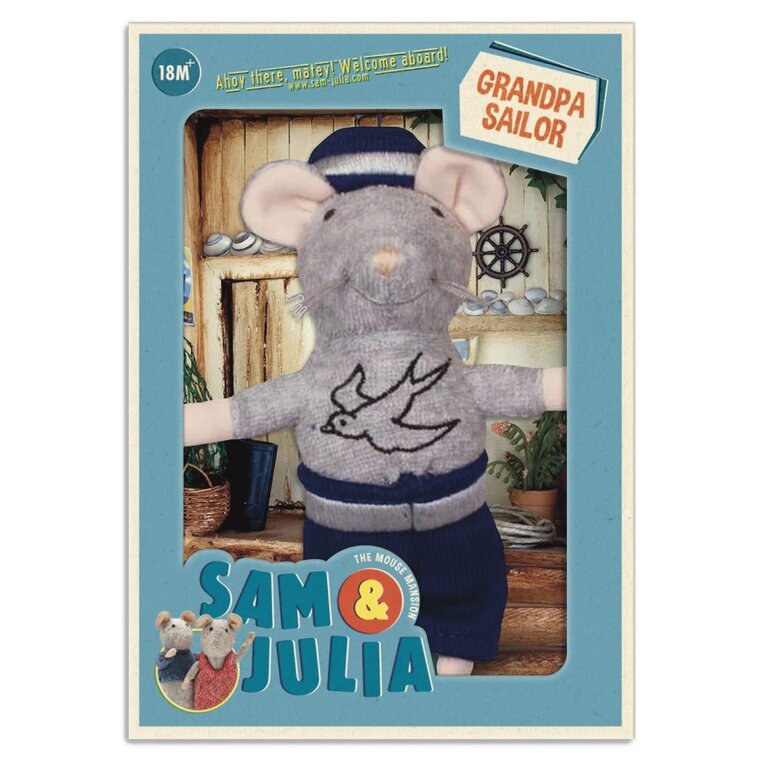 Sam & Julia: Grandpa Sailor Plush