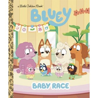 Little Golden Book Bluey: Baby Race Little Golden Book Bluey: Baby Race