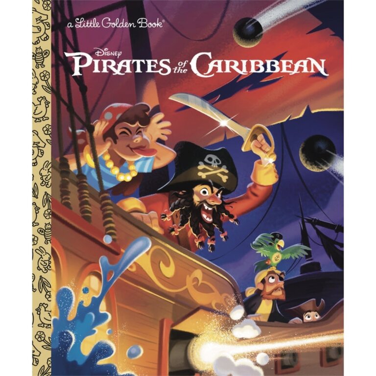 Little Golden Book Disney Pirates of the Caribbean