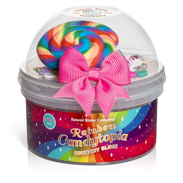 Kawaii Slime Company Rainbow Candytopia Crunchy Slime