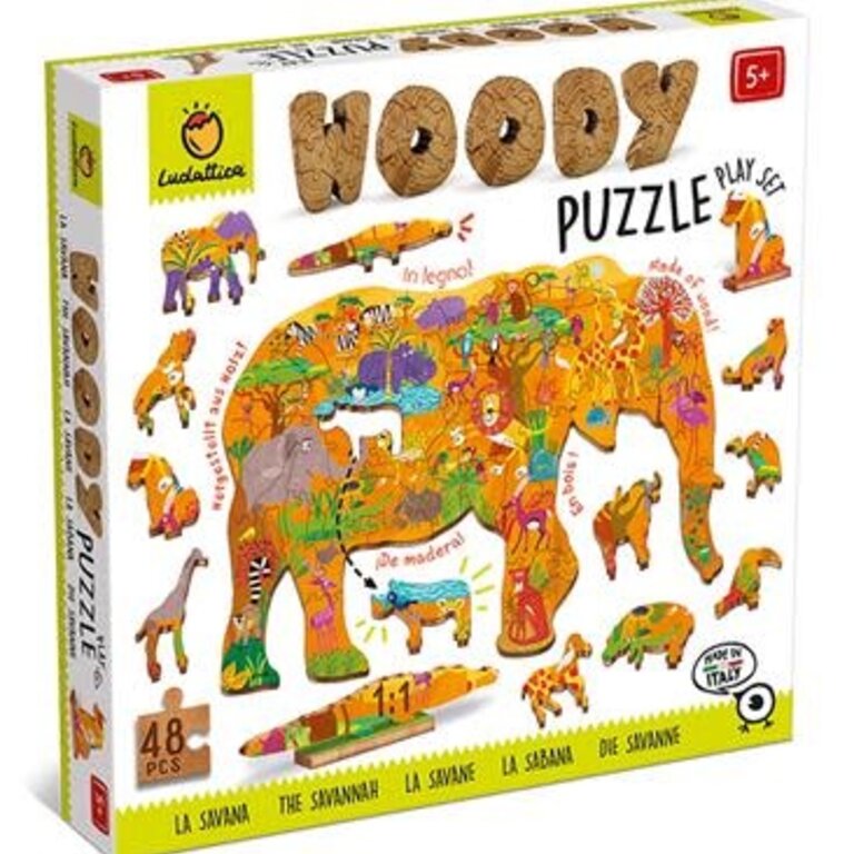 Woody Puzzle Savannah
