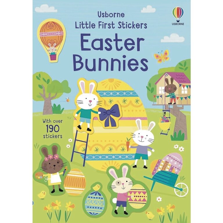Usborne Books Little First Stickers Easter Bunnies