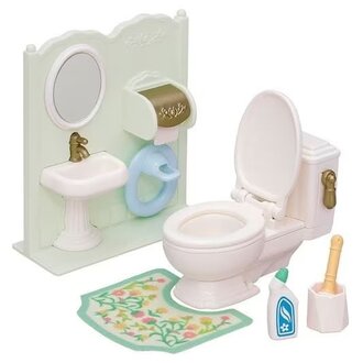 Calico Critters Calico Critters Toilet Set
