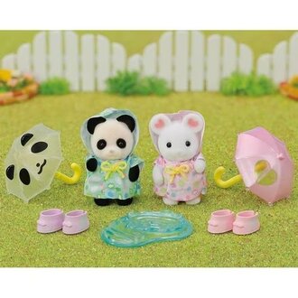 Calico Critters Calico Critters Rainy Day Duo