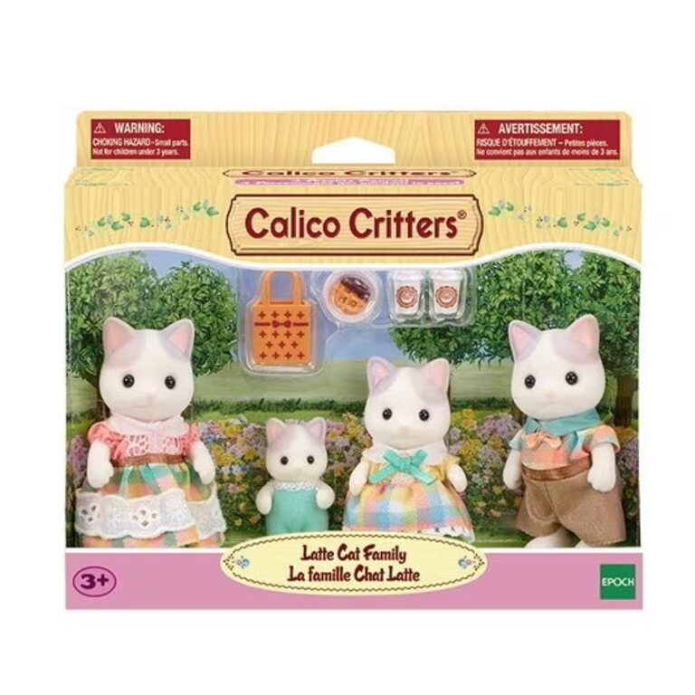 Calico Critters Calico Critters Latte Cat Family