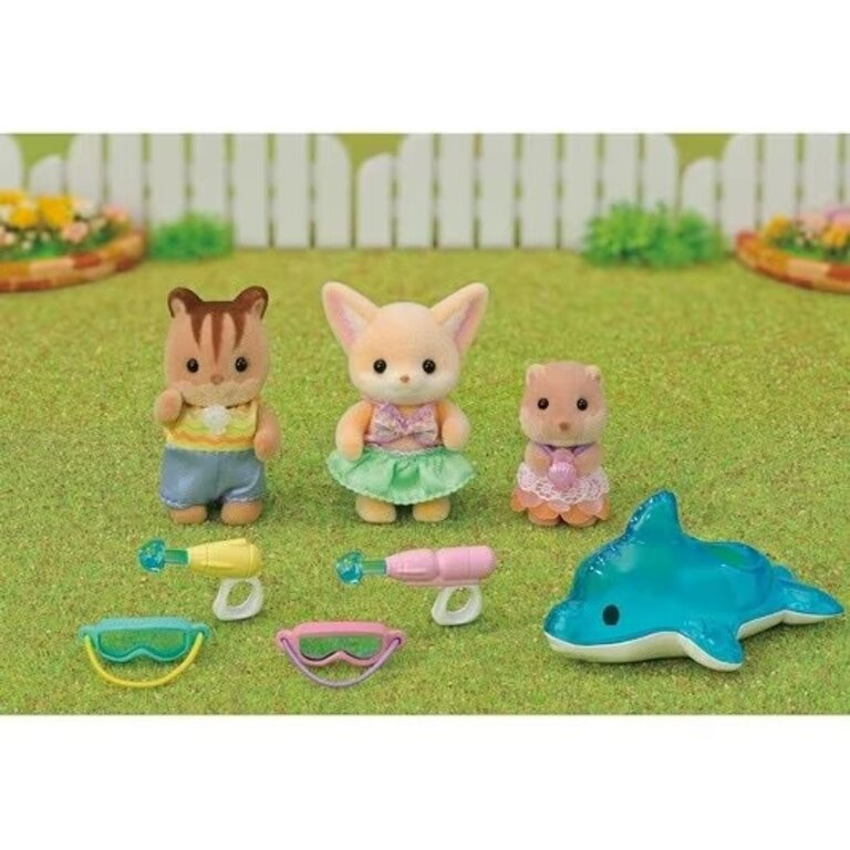 Calico Critters Calico Critters Nursery Friends Pool Fun Trio