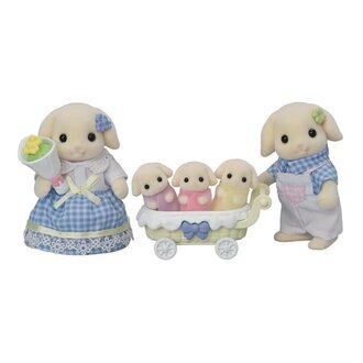 Calico Critters Calico Critters Flora Rabbit Family