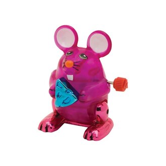 California Creations Z Wind Ups Back Flipping Mouse Pink Marvin