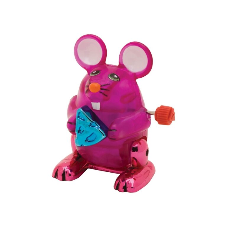 California Creations Z Wind Ups Back Flipping Mouse Pink Marvin
