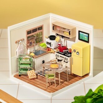 Hands Craft Rolife Super Creator Happy Meals Kitchen