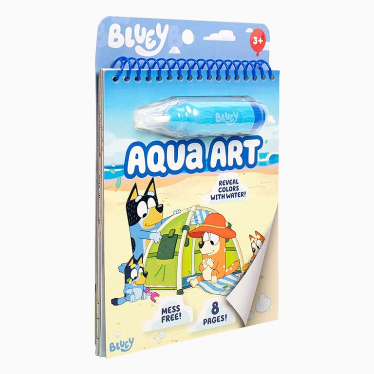 Bluey Aqua Art