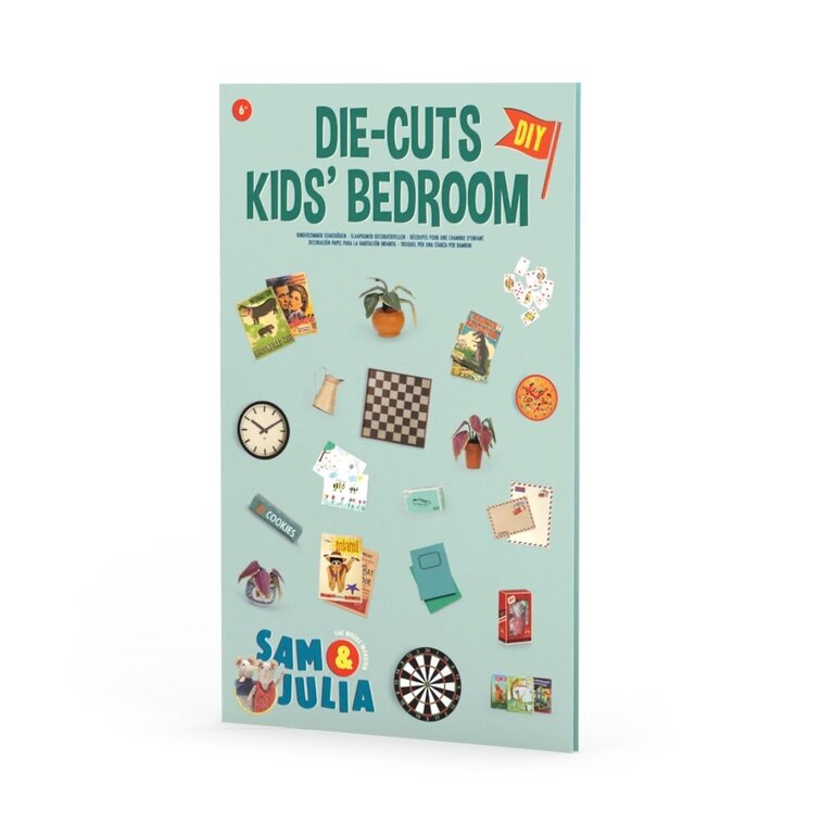 Sam & Julia Die-Cuts Kids' Bedroom