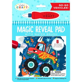 Magic Reveal Pad Go-Go Vehicles
