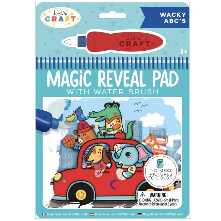 Magic Reveal Pad Wacky ABC's