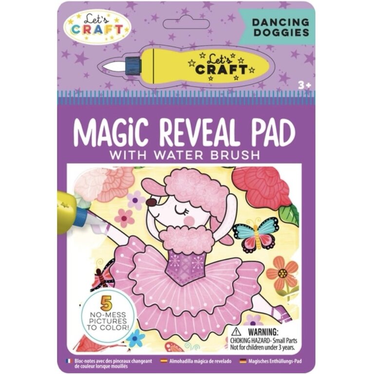 Magic Reveal Pad Dancing Doggies