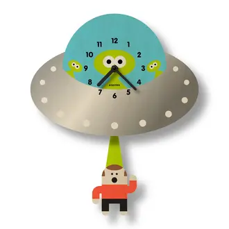 UFO Pendulum Clock