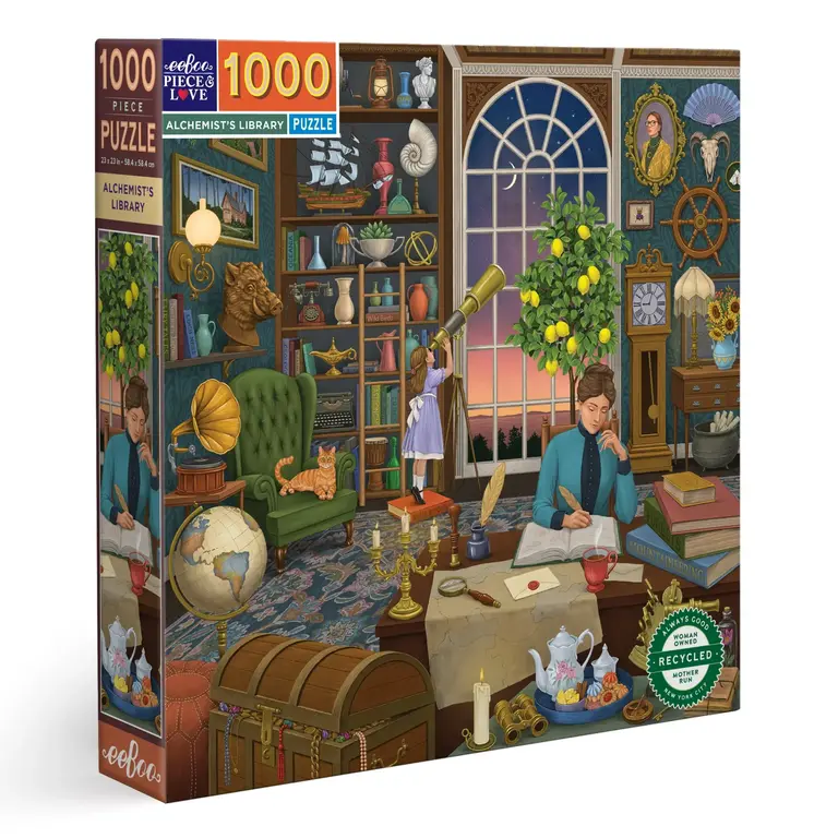 eeBoo Eeboo Alchemist's Library 1000pc Jigsaw Puzzle