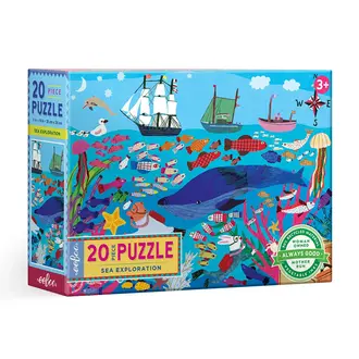 eeBoo Eeboo Sea Exploration 20pc Jigsaw Puzzle