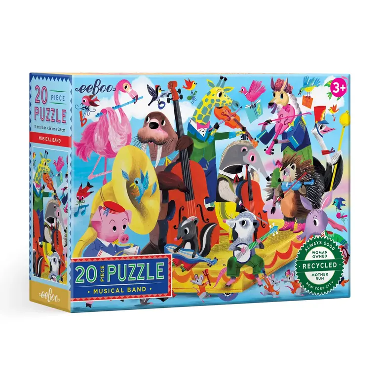 eeBoo EeBoo Musical Band 20pc Jigsaw Puzzle