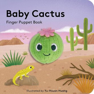 Baby Cactus Finger Puppet Board Book