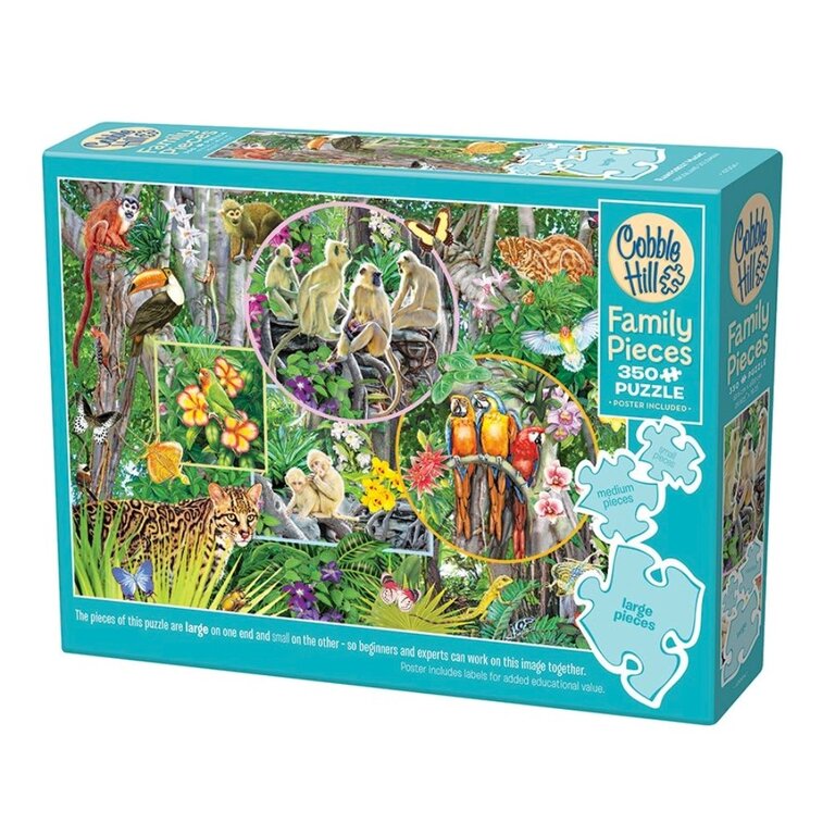 Rainforest Magic Family 350pc Jigsaw Puzzle