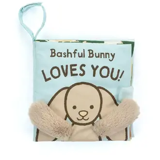 Jellycat Bashful Bunny Loves You Soft Book